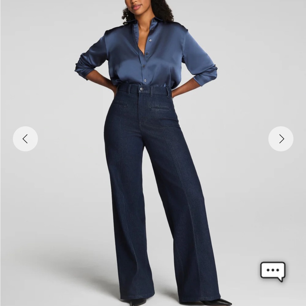 SPANXshape Wide Leg Trouser Jean